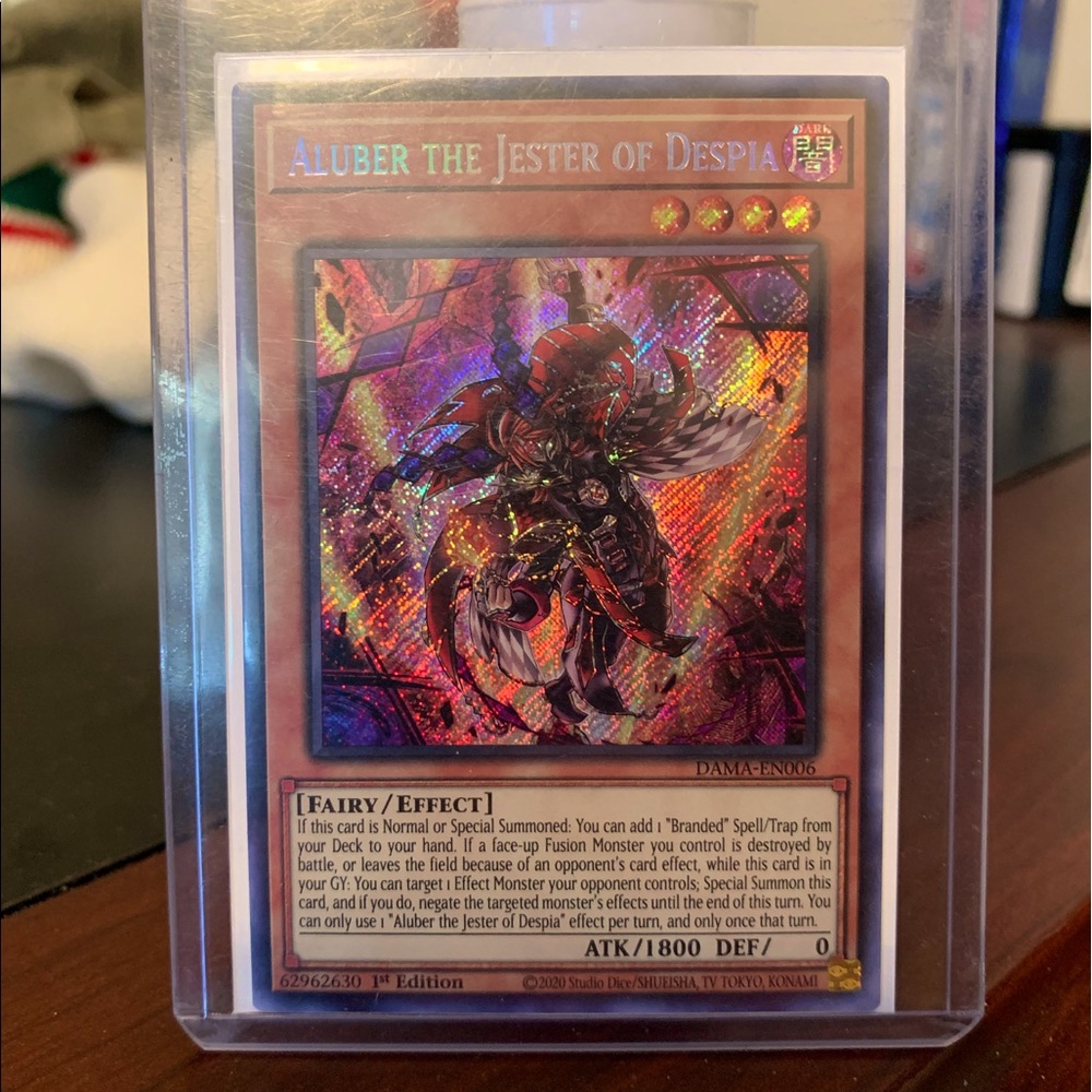 Aluber The Jester of Despia | DAMA-EN006 | Yugioh trading card